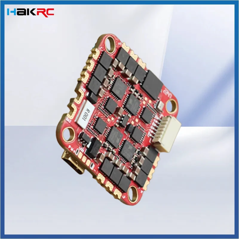 HAKRC F722 40A AIO Flight Controller Built-in 40A ESC STM32F722RET6 AT7456E OSD Barometer 5V/3A BEC Dual USB FPV