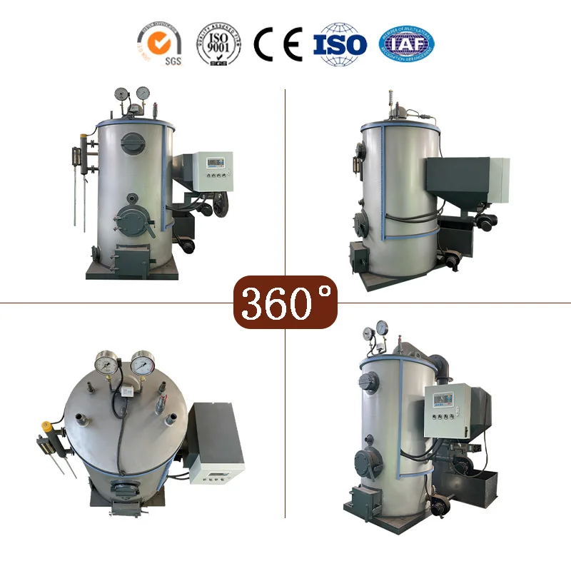 Industrial Steam Boiler Vertical Biomass 10-30BHP Wood Coal Pellet Low Noise Laundry Ironing Textile High Efficiency Custom