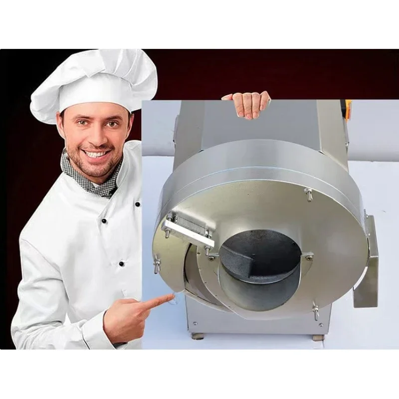 Tabletop Commercial High Speed Ginger Shredder Multi-function Dual Use Carrot Slicer Shredder