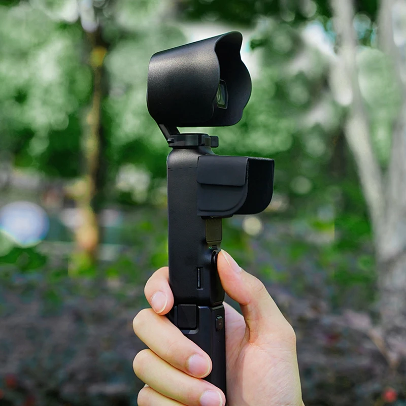 ل DJI Osmo Pocket 3 مثبت ظلة غطاء للعدسات لوحة التخزين واقية إكسسوارات قطع الغيار