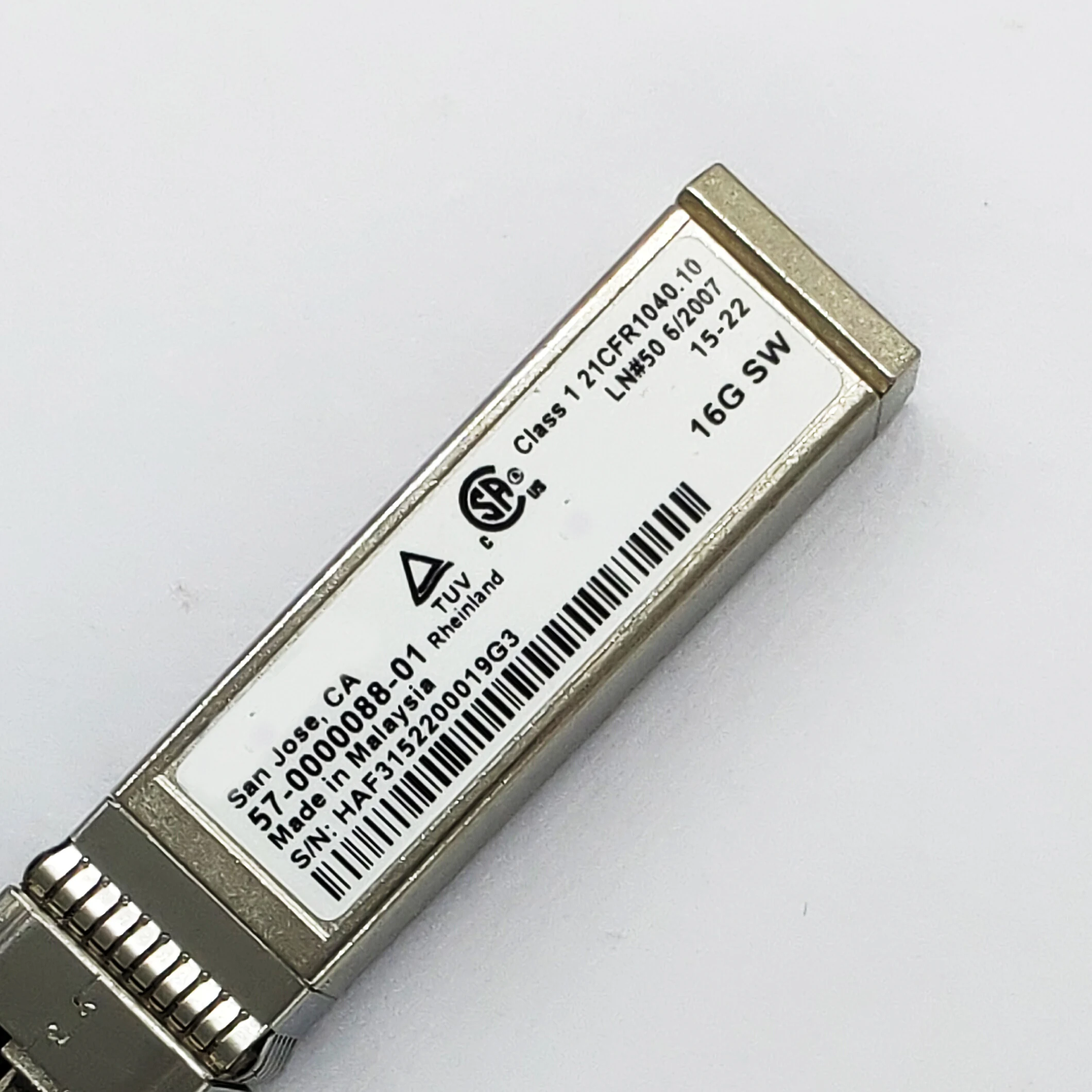 Genuine For BROCADE 57-0000088-01 16GB SW 850NM SFP+ XBR-000192 XBR-000193 SAN Transceiver Optical Module