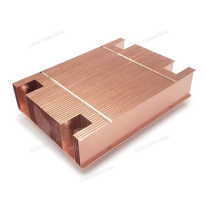 

For AMD AM4 AM5 1U Pure Copper VC Board Server Heat Sink ITX Ultra Thin Computer Desktop Wind