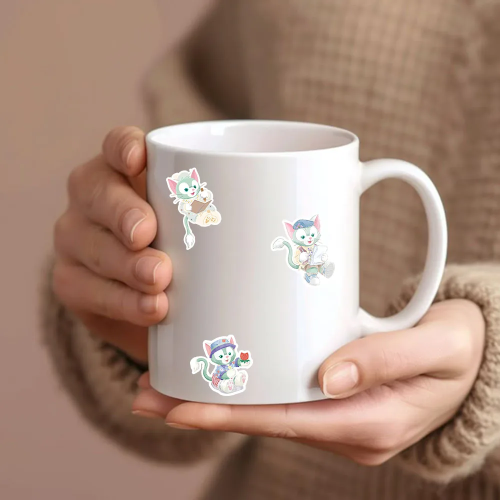 55 قطعة دمية جيلاتوني الكرتون الطرفية ملصقات الهاتف المحمول كتيب الثلاجة دفتر ملصقات الزخرفية ملصقات