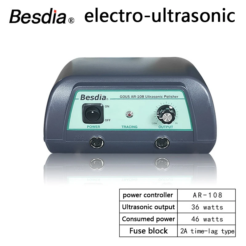 Original Taiwan Besdia AR-108 Electric Ultrasonic Polishing Machine Single Function Practical Mold Mirro Polishing handheld