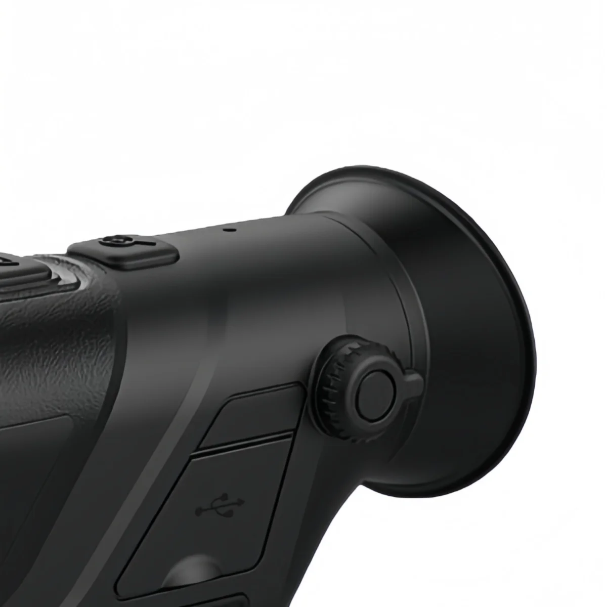 المطاط غطاء العدسة الحرارية أحادي التصوير ليلة نطاق العين عدسة غطاء حماية درع الظل هود للدليل TD210 TD410 420 430