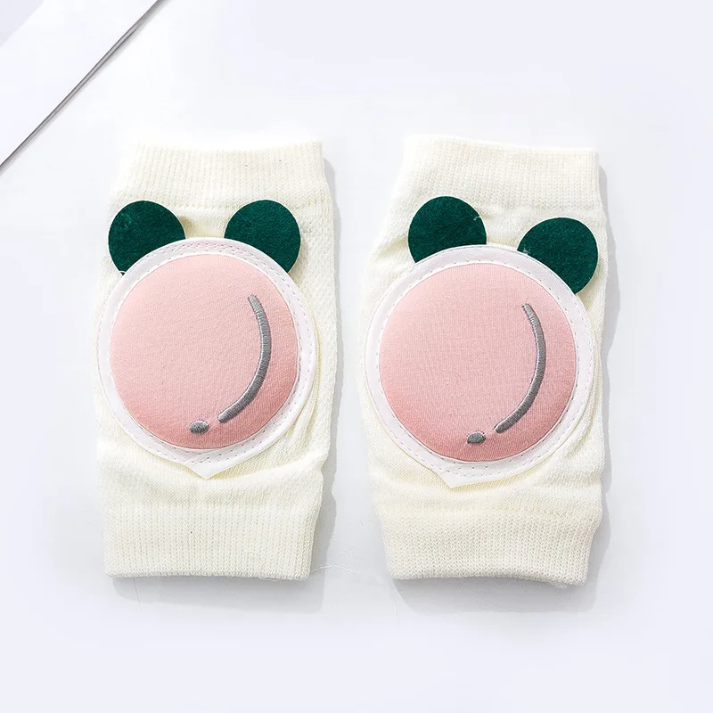 Cartoon Children Knee Pads Summer Thin Mesh Infant Toddler Crawling Knee Protection Pad 0-3 Years Baby Accessories