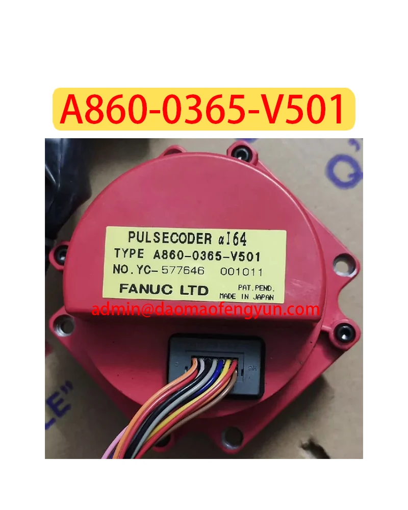 

A860-0365-V501 Second hand Incremental Encoder A860 0365 V501, Fast shipping