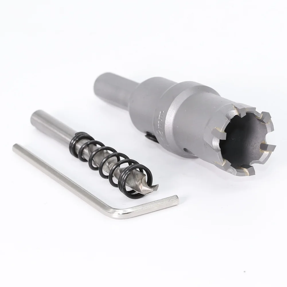 1PC 5A Punta In Metallo Duro TCT Punta Del Trapano Foro Seghe 27-37mm Punta del trapano Set Hole Seghe Cutter Per Acciaio acciaio Della Lega del Metallo di Perforazione Bit