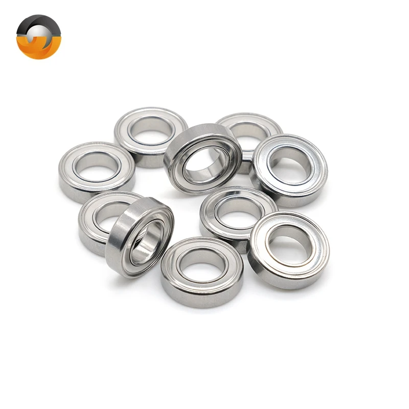 Stainless Steel Ball Bearings 10PCS S6800ZZ 10x19x5mm Ball Bearing 6800 6800ZZ S6800 ZZ