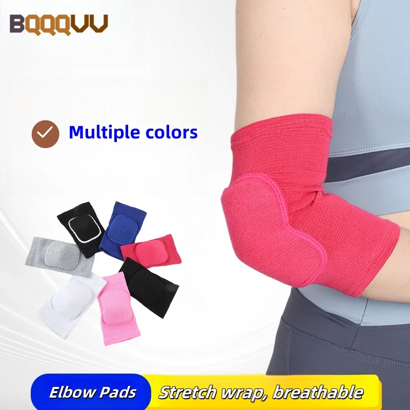 1Pair Compression Elbow Pads, Arm Brace Support Fitness, Arm Protector For Volleyball Basketball Breathable Elbow Wraps