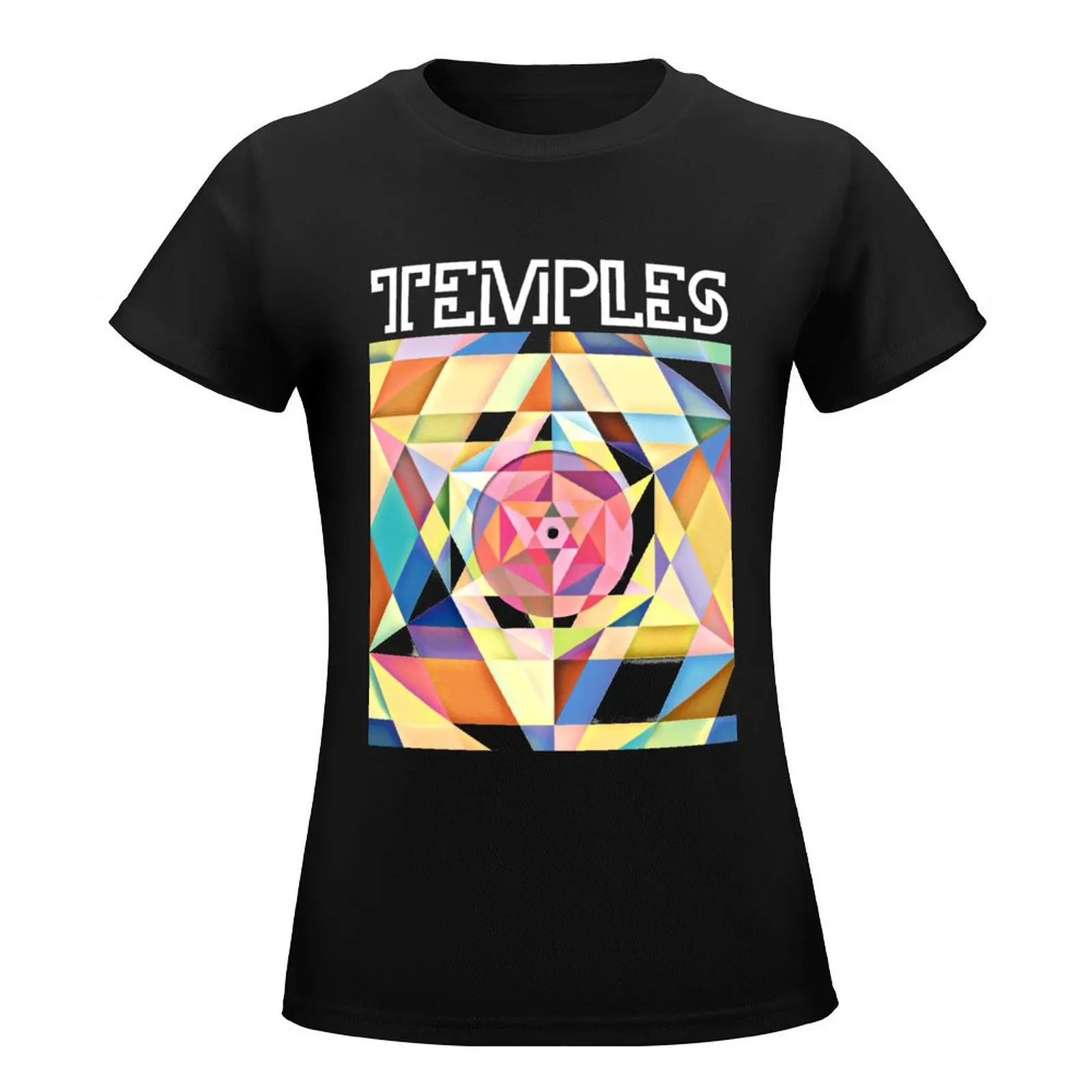 Temples - English Band T-Shirt tees summer clothes oversized tshirts woman