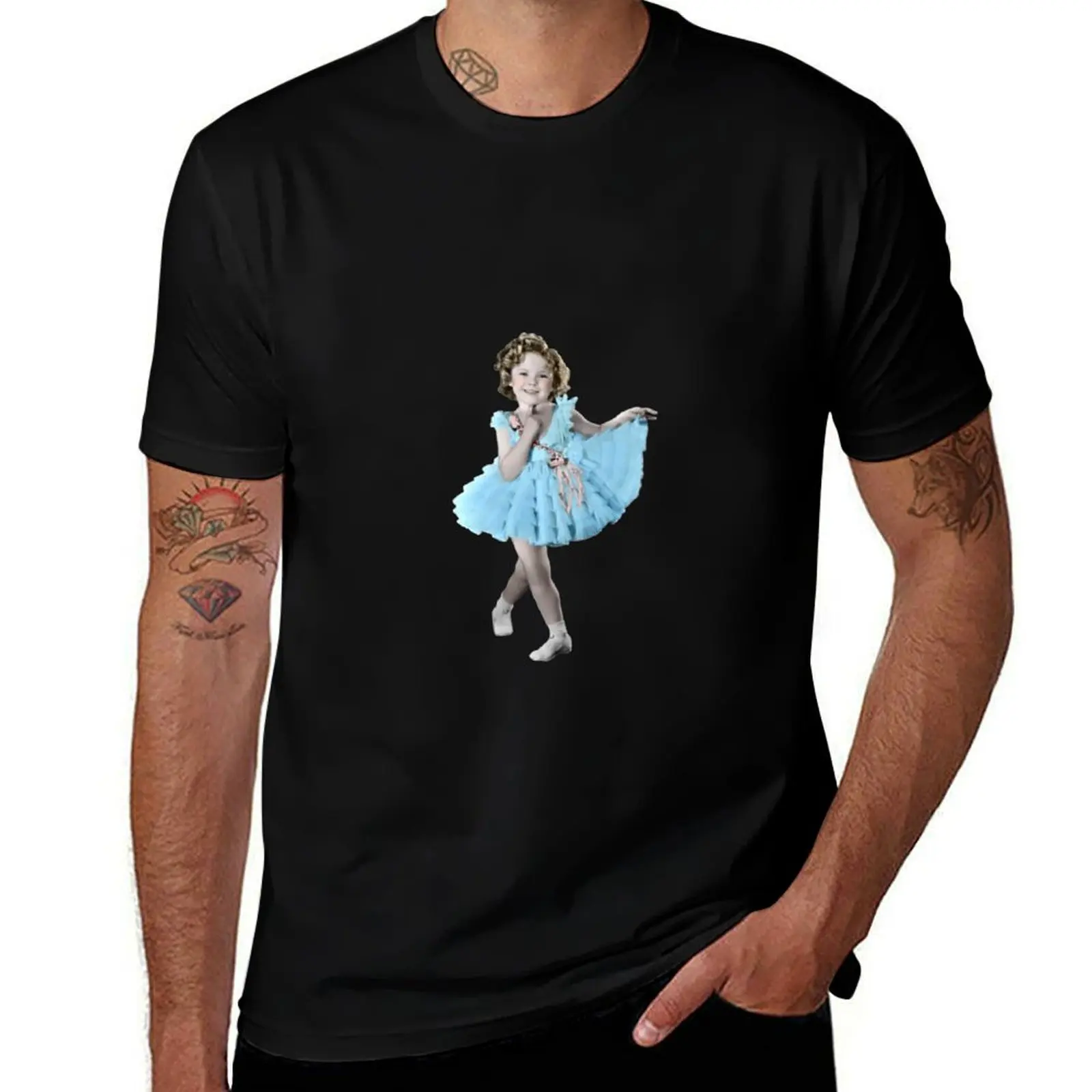 Shirley Temple Frills T-Shirt Halloween Casual T-Shirt