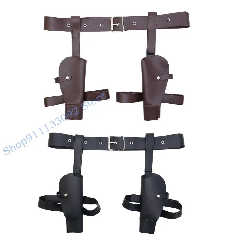 

H9ED Многоцелевой западный пояс, легкий пояс из искусственной кожи, аксессуар для одежды