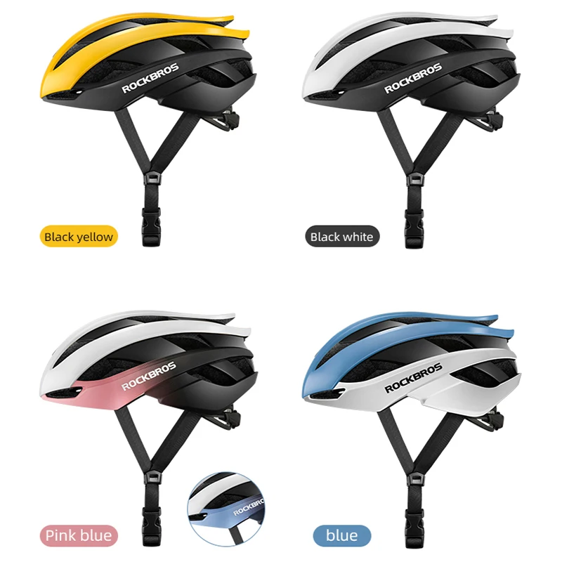 ROCKBROS Cycling Helmet Safety Ultralight Racing Road Bike Helmet Casco Ciclismo MTB Scooter Helmet Breathable Bicycle Helme