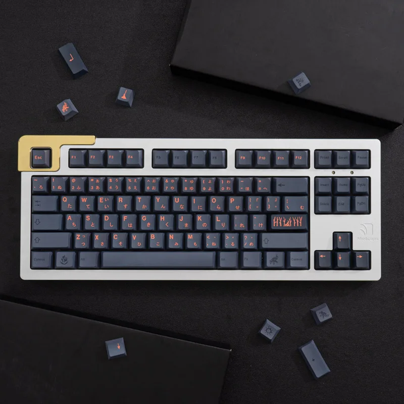 Gmk 130 Keys Cherry Profile Pbt Keycap Dye-Sub English Custom Personality Keycaps For Mechanical Keyboard 61/64/68/75/84 - Image 2