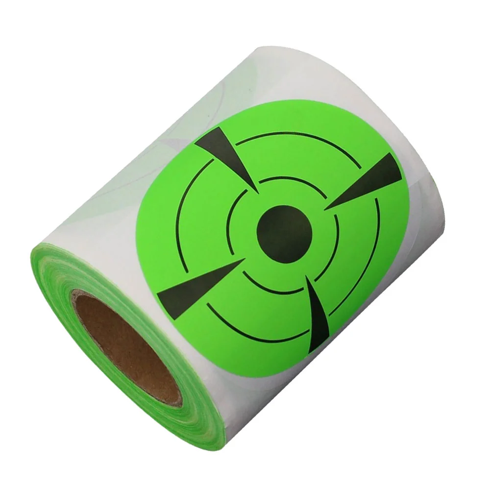 Circle Stickers Pasters Fluorescence Fluorescent Self Adhesive Targets for Shooting