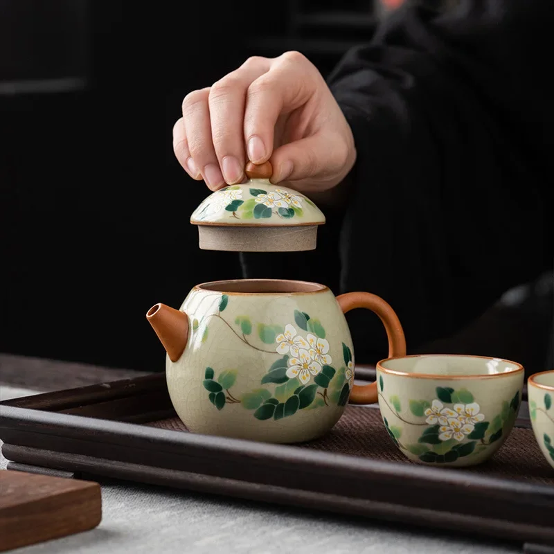 Purple Clay Teapot Famous Handmade Ball Hole Filter Xishi Tea Pot Chinese Authentic Tea Set Kettle Customized Gifts