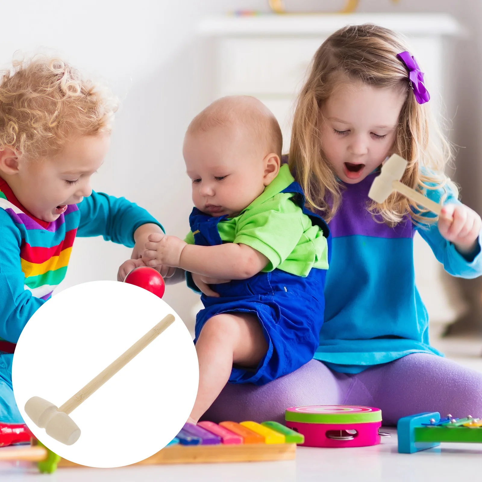 

36pcs Mini Wooden Toys Safe Natural Wood Muscle Development Hand Training Parent Child Fun Birthday