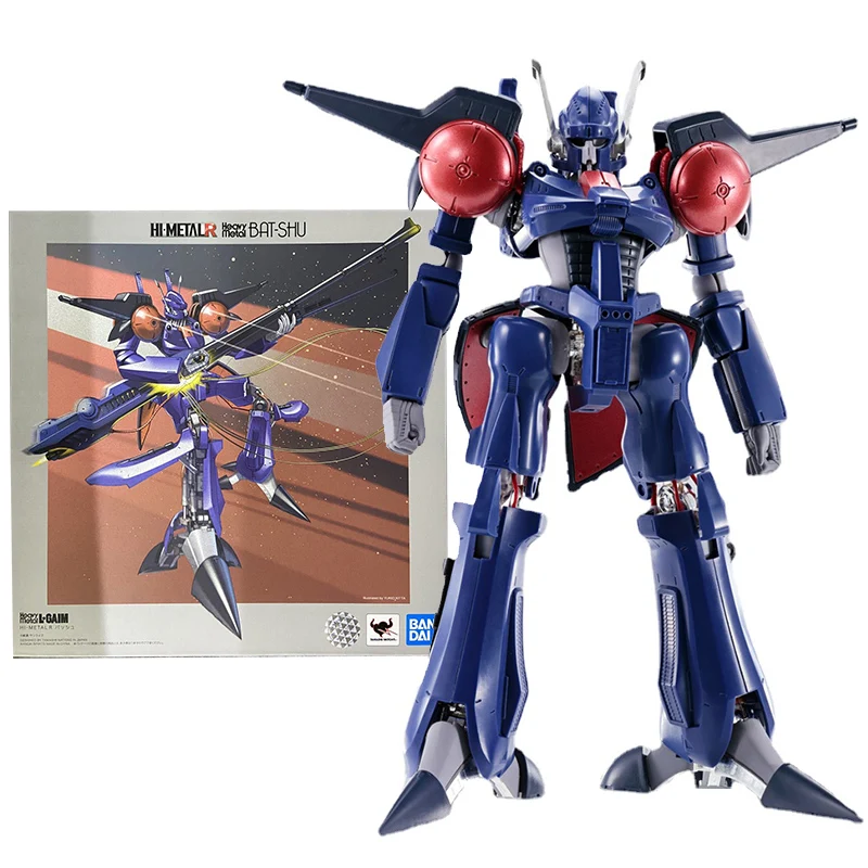 

Bandai Genuine Heavy Metal L-Gaim Anime Figure HI-METAL BAT-SHU Al-Arqam Collection Gunpla Anime Action Figure Toys for Children