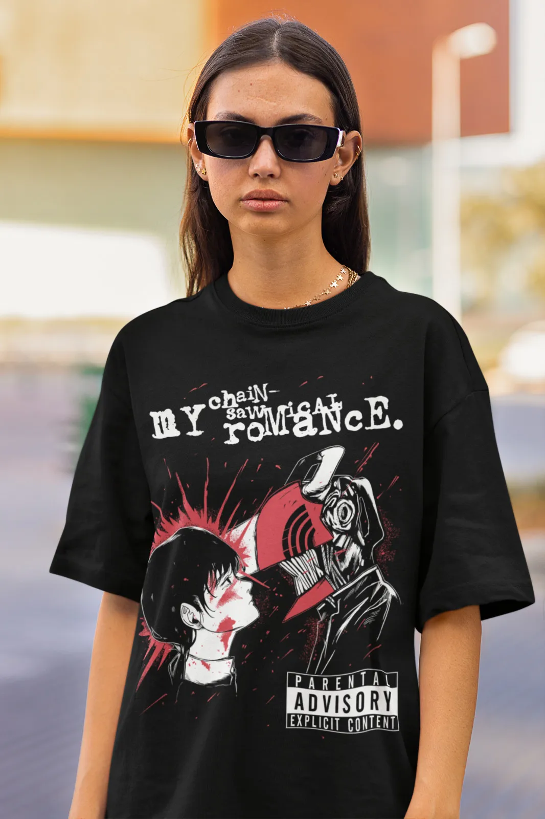 Chainsaw Man POWER T-Shirt Devil Anime Manga Denji Power Gift Shirt All Size
