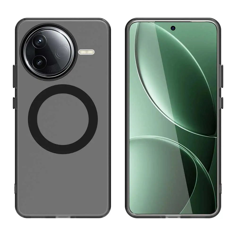 

For Poco F7 Ultra 5G Case Luxury Magnetic Wireless Charge For Magsafe Case For Xiaomi Mi Poco F7 Ultra F7Ultra Matte Candy Cover