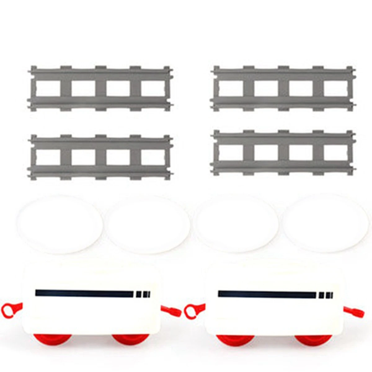 

Sushi Train Rotary Sushi Toy Track Conveyor Belt Rotating Table Kid Food Train Set DIY Accessories