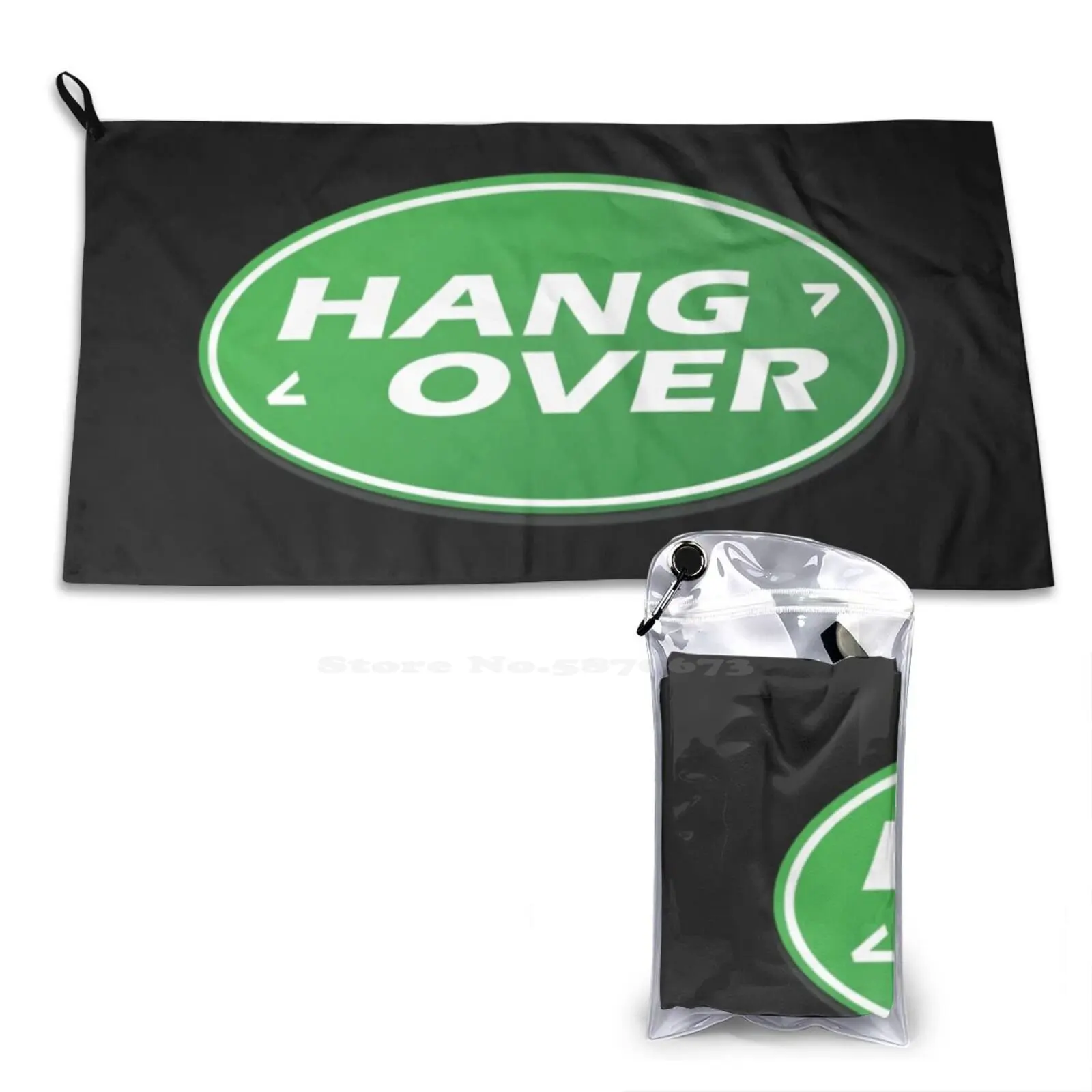 Hangover Personalized Soft Towel Home Outdoor Hangover Funny Hilarious Car Prank Logo