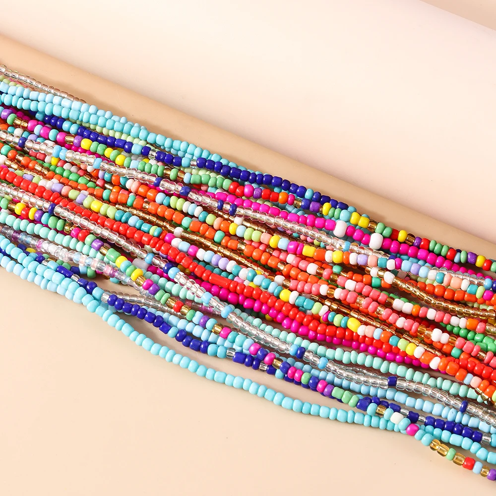 Aihua 1pc Neue Sommer Strand Böhmen Perlen Taille Bauch Kette für Frauen Bikini Sexy Ästhetischen Körper Schmuck Zubehör – Detail 12