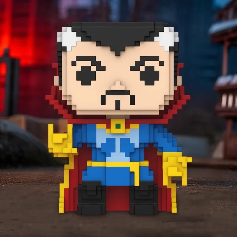 

Funko POP Spider-Man Pixel Art Vinyl Figure Set - Black Panther Doctor Strange Collectible Toys, Gift for Kids Boys Girls