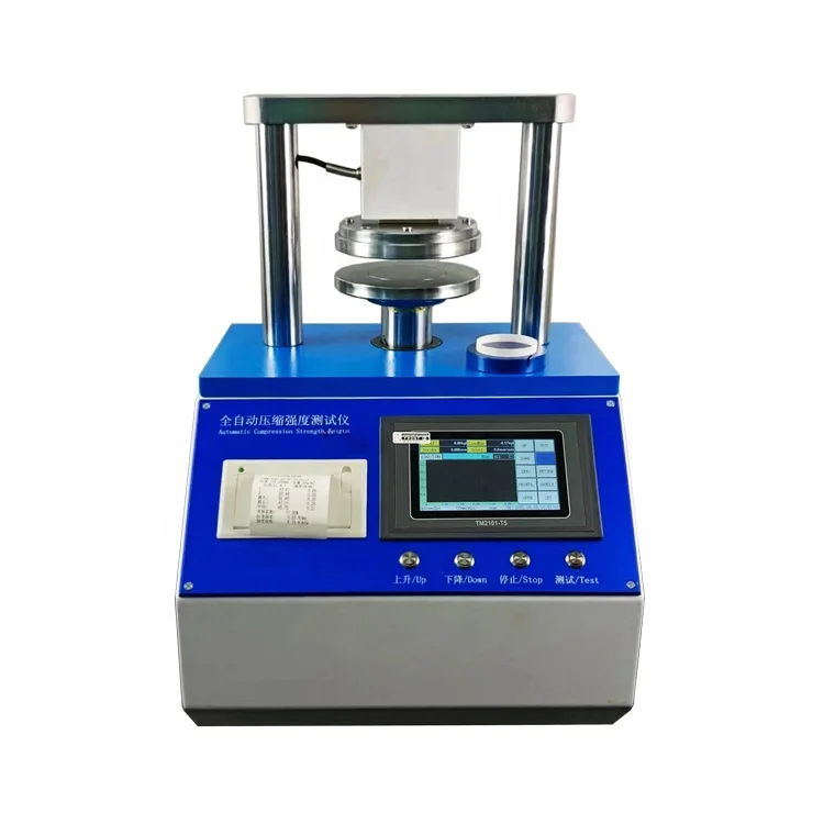 Microcomputer Corrugated Board ECT Tester Paper ECT Compression Strength Testing hine