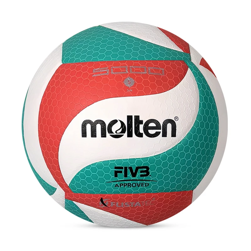 Molten Original FLISTATEC Volleyball Size 5 Volleyball PU Ball for Students Adult Competition Training Outdoor Indoor voleibol