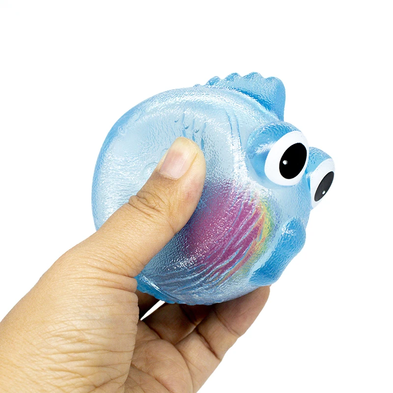 Hund Kauen Spielzeug Training Sound Silikon Ball Simulierte Fisch Form Hund Spielzeug Interaktive Reinigung Zähne Haustier Zubehör – Detail 13