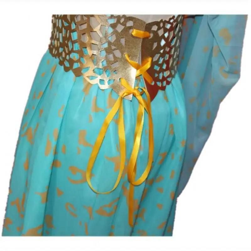 Mhysa Protector of the Realm Dress Belt 2Pcs Set Mother of Dragons Queen of Meereen Cosplay Outfit Halloween Carnival Costume