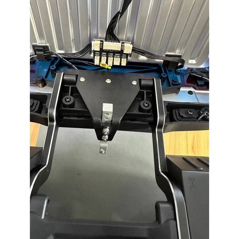 Leilaluo JK07 simulatie klimauto speciale metalen aanhangerhaak bevestigingsonderdelen inclusief aanhangerhaakmodificatie en upgrade pa