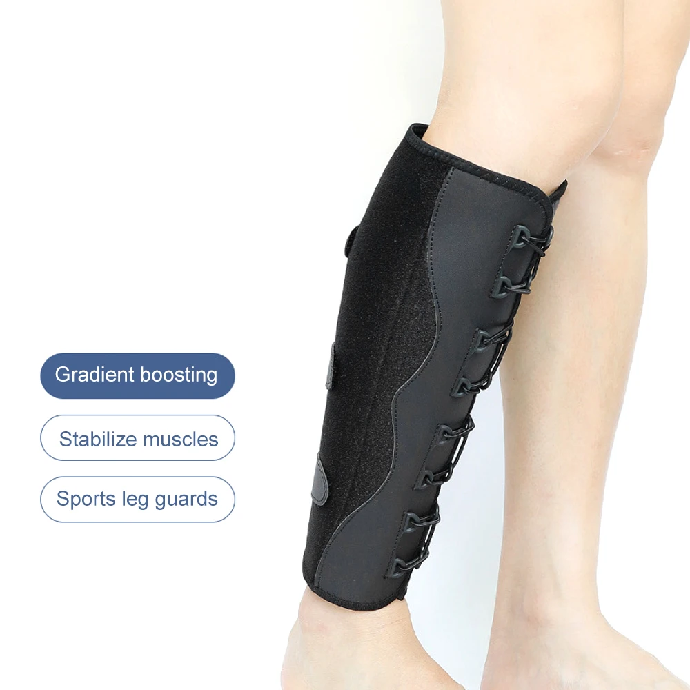 1/2PCS Calf Brace - Adjustable Shin Splint Support - Lower Leg Compression Wrap Increases Circulation-Calf Sleeve for Men Women