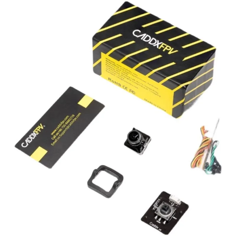 14X14mm Caddx Baby Ratel 2 Nano Size 1200TVL 3G FOV165 Starlight Low Latency Day and Night Freestyle FPV Camera for RC Drone view 3