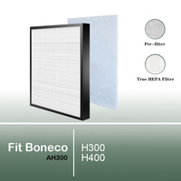 AH300 True HEPA  Air Filter 250x250x30mm for Air Purifier BONECO H300 H400