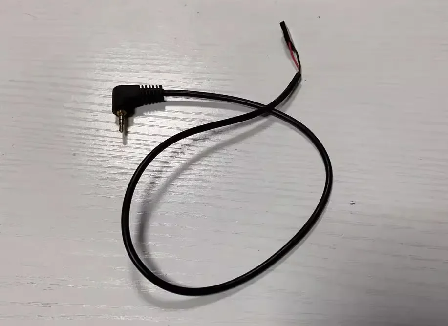 2.5mm audio jack microphone AV Out Cable power supply to DuPont (JR Futaba servo plug Connector)wire adapter for VTX rc DONRE