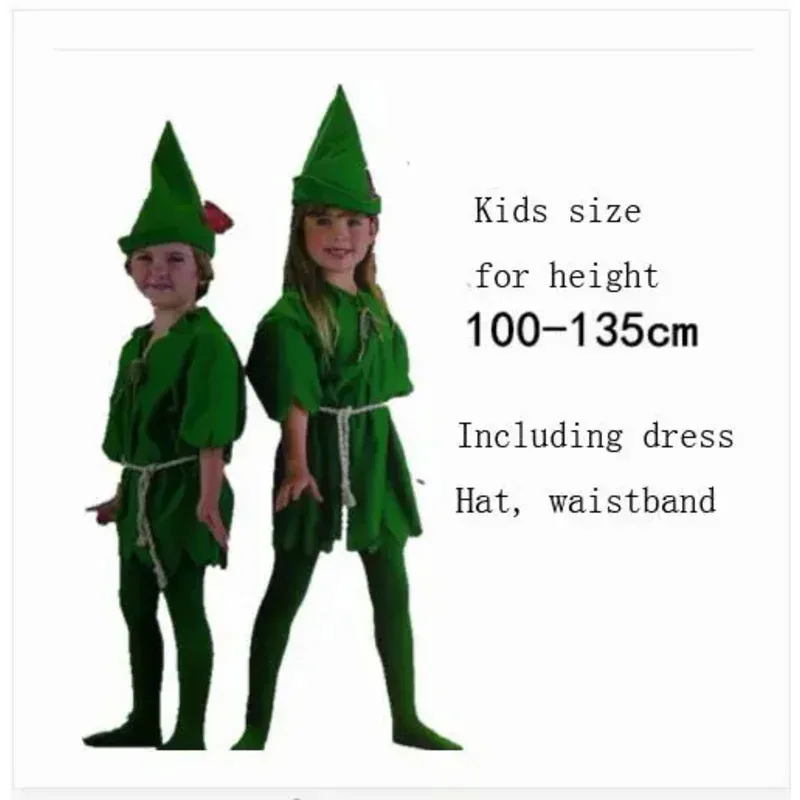 Peter Pan Cosplay Costumes Adult Halloween Carvinal Cosplay Costumes For Kids Children Men Women Cosplay Costumes view 3