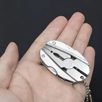 Mini Lightweight Multifunctional Turtle Back Pliers Portable Beetle Pliers Folding Pocket Tool for Outdoor Hiking & Keychain Use