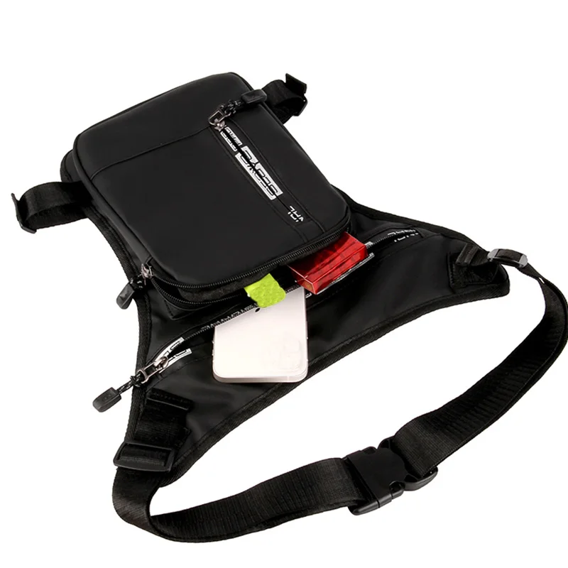 Bolsa de Cintura Esportiva Unissex para Corrida, Bolsa Multifuncional para Celular, Mini Bolsa de Perna Transversal Antifurto e Impermeável, Bolsa de 