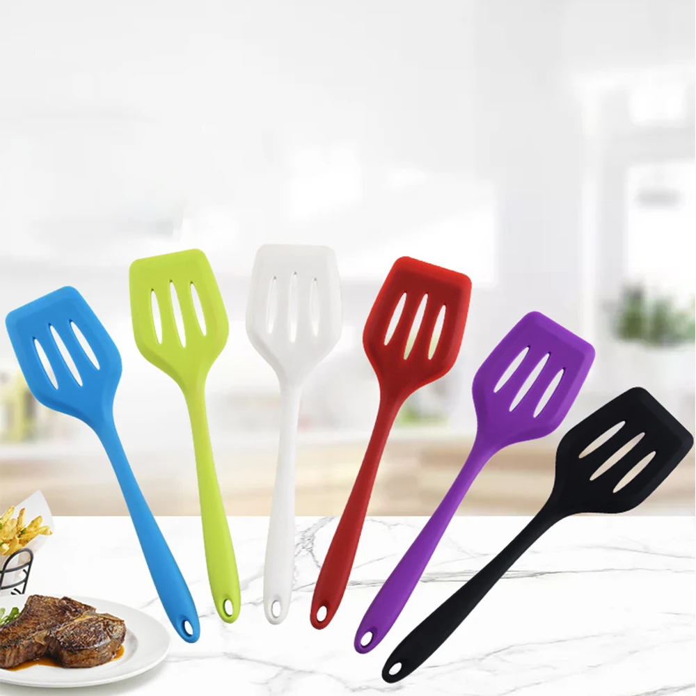 1PC Large Silicone Spatula Kitchen Steak Spatula Pancake Spatula Multifunctional Kitchen Cooking Tool