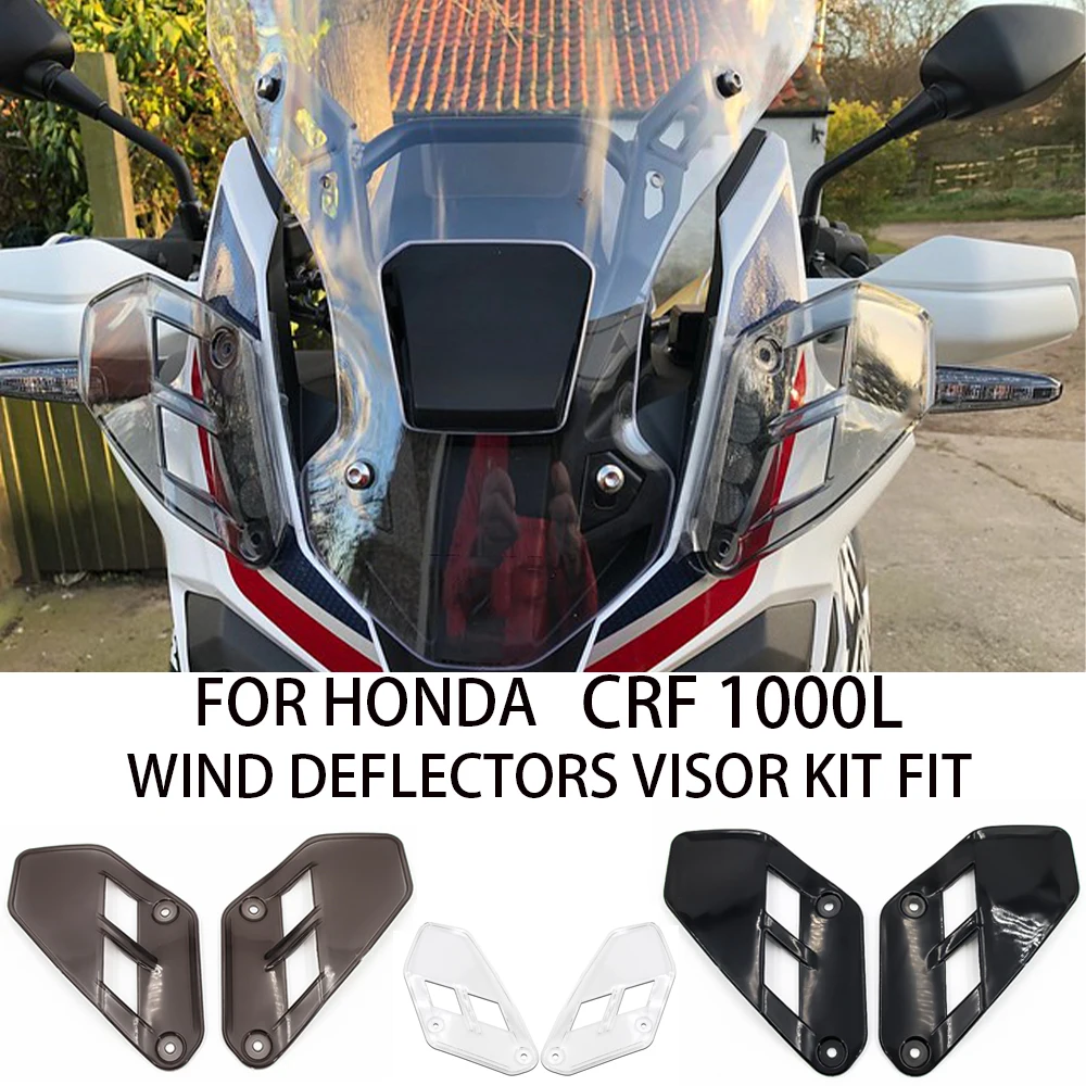 

For Honda CRF1000L Accessories CRF 1000L Africa Twin Adventure Sports New Fit CRF 1000 L Upper Wind Deflectors Visor Kit