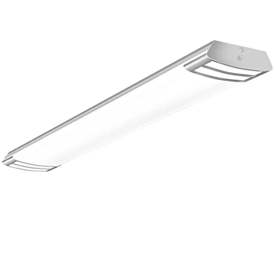 

NTLUX 4Feet LED Flush Mount Puff Lights 4500LM Daylight White 48 Inch Linear LED Kitchen Ceiling Lighting Fixtures for Laundry