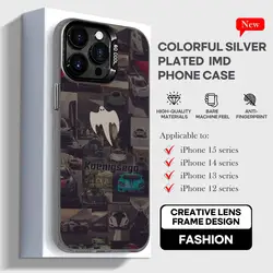 Super K-KoenigseggES S Ghost Phone Case black IMD Colorful Phone Case Silver Cover Suitable for Apple iPhone 15 14 13 12 11 XS
