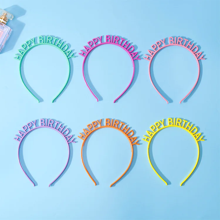 1 قطعة عيد ميلاد سعيد Headbands البلاستيك ABS العصابات الشعر فتاة الشعر هوب أغطية الرأس الأسنان هوب مرونة إكسسوارات الشعر للحزب #3