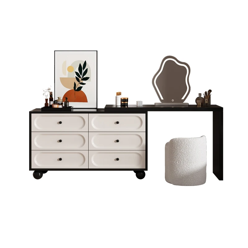 

Современный простой туалетный столик, элегантный туалетный столик для макияжа, роскошный туалетный столик в скандинавском стиле Glam Tocador De Maquillaje, мебель для спальни