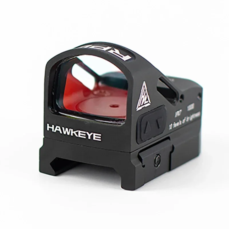 

100% Orginal HAWKEYE OPTICS Mini Red Dot Sight RPG with 10 Illumination Settings Aluminum Housing IPX7 Waterproof for Hunting