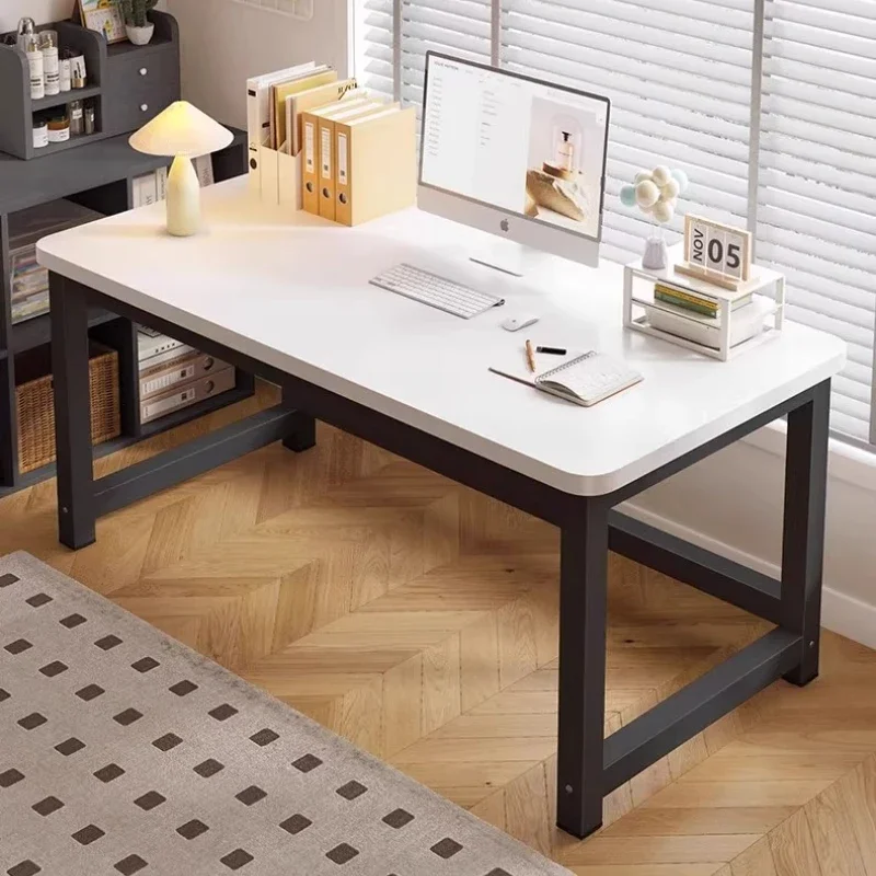 Computer Desk High Rectangular Study Writing Table Office Home Modern Space Saving Custom Mesa Ordenador Escritorio Furniture