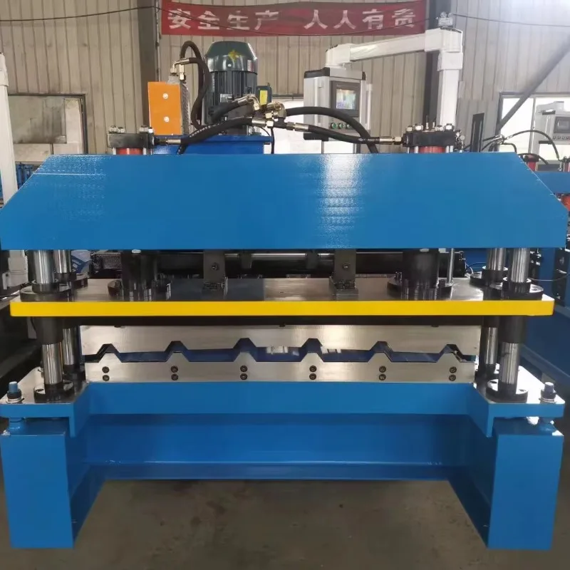 YG Customized IBR Roof Tile Metal Sheet Roll Forming Machine Double Layer Roll Forming Machine For Metal Profile